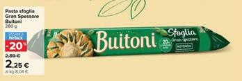 Offerta per Buitoni - Pasta Sfoglia Gran Spessore a 2,25€ in Carrefour Ipermercati