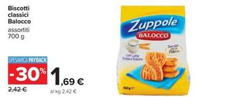 Offerta per Balocco - Biscotti Classici a 1,69€ in Carrefour Ipermercati