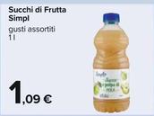 Offerta per Simpl - Succhi Di Frutta  a 1,09€ in Carrefour Ipermercati