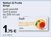 Offerta per Simpl - Nettari Di Frutta  a 1,75€ in Carrefour Ipermercati