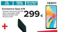 Offerta per Oppo - Smartphone A78 a 299€ in Carrefour Ipermercati