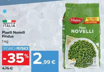 Offerta per Findus - Piselli Novelli a 2,99€ in Carrefour Ipermercati