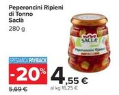 Offerta per Saclà - Peperoncini Ripieni Di Tonno a 4,55€ in Carrefour Ipermercati