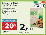 Offerta per Carrefour - Biscotti Al Farro Bio a 2,19€ in Carrefour Ipermercati