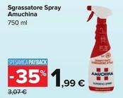 Offerta per Amuchina - Sgrassatore Spray a 1,99€ in Carrefour Ipermercati