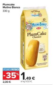 Offerta per Mulino Bianco - Plumcake a 1,49€ in Carrefour Ipermercati