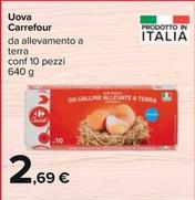 Offerta per Carrefour - Uova  a 2,69€ in Carrefour Ipermercati