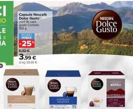 Offerta per Nescafé - Capsule Nescafe Dolce Gusto a 3,99€ in Carrefour Ipermercati