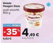 Offerta per Häagen Dazs - Gelato a 4,49€ in Carrefour Ipermercati