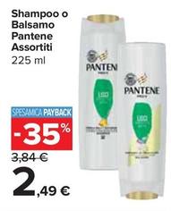 Offerta per Pantene - Shampoo O Balsamo a 2,49€ in Carrefour Express