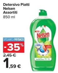 Offerta per Nelsen - Detersivo Piatti a 1,59€ in Carrefour Express