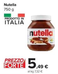 Offerta per Nutella a 5,49€ in Carrefour Express