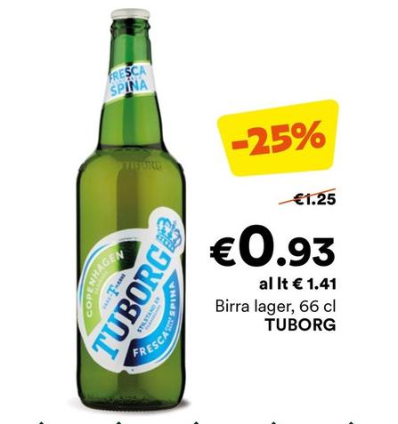 Offerta per Birra a 0,93€ in Unes