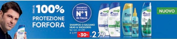 Offerta per Head & Shoulders - Shampoo O Balsamo a 2,79€ in Bennet