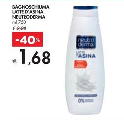Offerta per Neutroderma - Bagnoschiuma Latte D'Asina a 1,68€ in Bennet