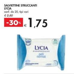 Offerta per Lycia - Salviettine Struccanti a 1,75€ in Bennet