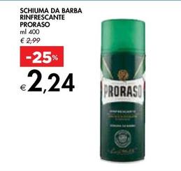 Offerta per Proraso - Schiuma Da Barba Rinfrescante  a 2,24€ in Bennet