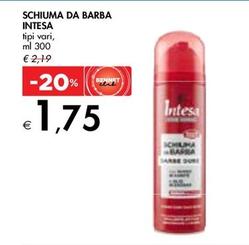 Offerta per Intesa - Schiuma Da Barba a 1,75€ in Bennet
