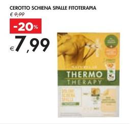 Offerta per Cerotto Schiena Spalle Fitoterapia a 7,99€ in Bennet