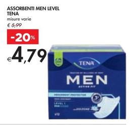 Offerta per Tena - Assorbenti Men a 4,79€ in Bennet