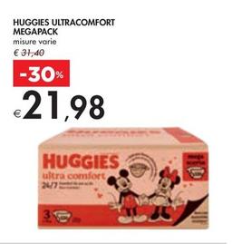 Offerta per Huggies - Ultracomfort Megapack a 21,98€ in Bennet