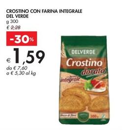Offerta per Delverde - Crostino Con Farina Integrale a 1,59€ in Bennet