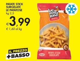 Offerta per Le Patatose - Patate Stick Surgelate a 3,99€ in Bennet