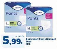 Offerta per Tena - Assorbenti Pants Discreet M/L a 5,99€ in Sigma