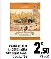 Offerta per Riccione Piadina - Piadine All'Olio a 2,5€ in Conad City
