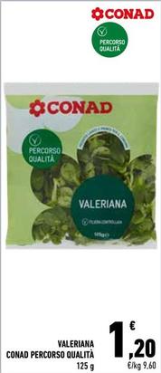 Offerta per Conad - Valeriana Percorso Qualità a 1,2€ in Conad City
