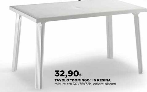 Offerta per Tavolo "Domingo" In Resina a 32,9€ in Ipercoop