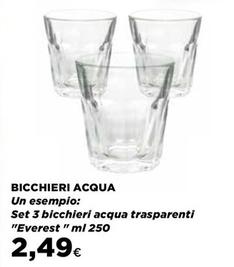 Offerta per Bicchieri Acqua a 2,49€ in Ipercoop