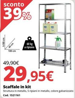 Offerta per Scaffale In Kit a 29,95€ in Bricoio