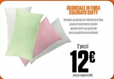 Offerta per Guanciale In Fibra Colorato Softy a 8,9€ in Bricoio