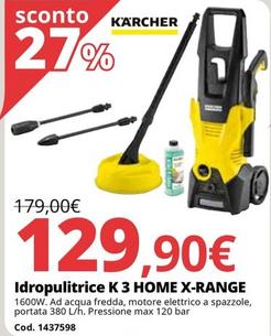 Offerta per Idropulitrice K 3 HOME X-Range a 129,9€ in Bricoio