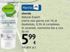 Offerta per Alverde - Natural Expert Crema Viso Giorno Nutriente E Lenitiva  a 5,99€ in dm