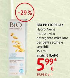 Offerta per Bìo Phytorelax - Hydro Avena Mousse Viso Detergente  a 5,99€ in dm