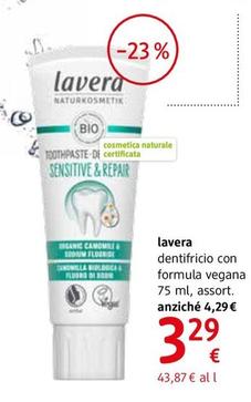Offerta per Lavera - Dentifricio Con Formula Vegana a 3,29€ in dm