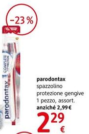 Offerta per Parodontax - Spazzolino Protezione Gengive a 2,29€ in dm
