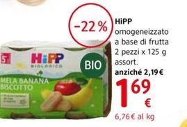 Offerta per Hipp - Omogeneizzato A Base Di Frutta a 1,69€ in dm