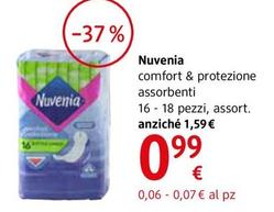 Offerta per Nuvenia - Comfort & Protezione Assorbenti a 0,99€ in dm