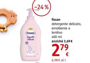 Offerta per Fissan - Detergente Delicato, Emolliente E Lenitivo a 2,79€ in dm
