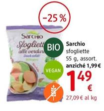 Offerta per Sarchio - Sfogliette a 1,49€ in dm