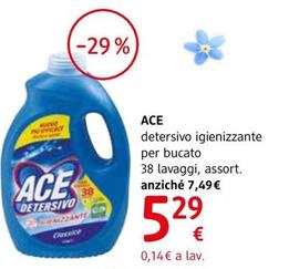 Offerta per Ace - Detersivo Igienizzante Per Bucato a 5,29€ in dm
