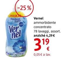 Offerta per Vernel - Ammorbidente Concentrato a 3,19€ in dm