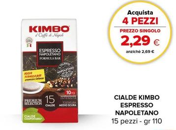 Offerta per Kimbo - Cialde Espresso Napoletano a 2,29€ in Oasi