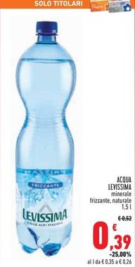 Offerta per Levissima - Acqua a 0,39€ in Conad