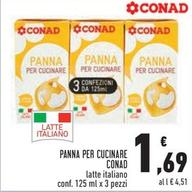 Offerta per Conad - Panna Per Cucinare a 1,69€ in Conad