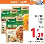Offerta per Knorr - Risotteria a 1,39€ in Conad