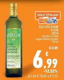Offerta per Zucchi - Olio Extra Vergine Di Oliva a 6,99€ in Conad